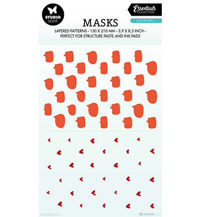 Studio Light SL Mask Love pattern Essentials nr.176
