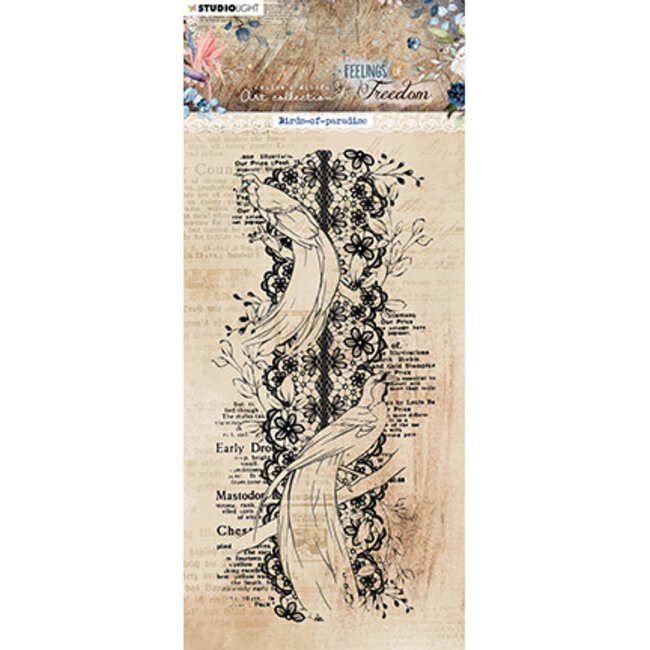 Studio Light JMA Clear Stamp Birds-of-paradise Feelings of Freedom nr.421
