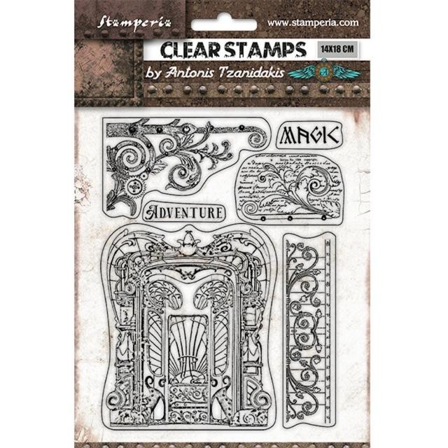Stamperia Acrylic stamp cm 14x18 - Magic Forest Adventure