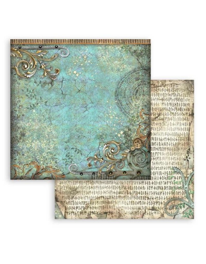 Stamperia Scrapbooking Double face sheet - Magic Forest corners