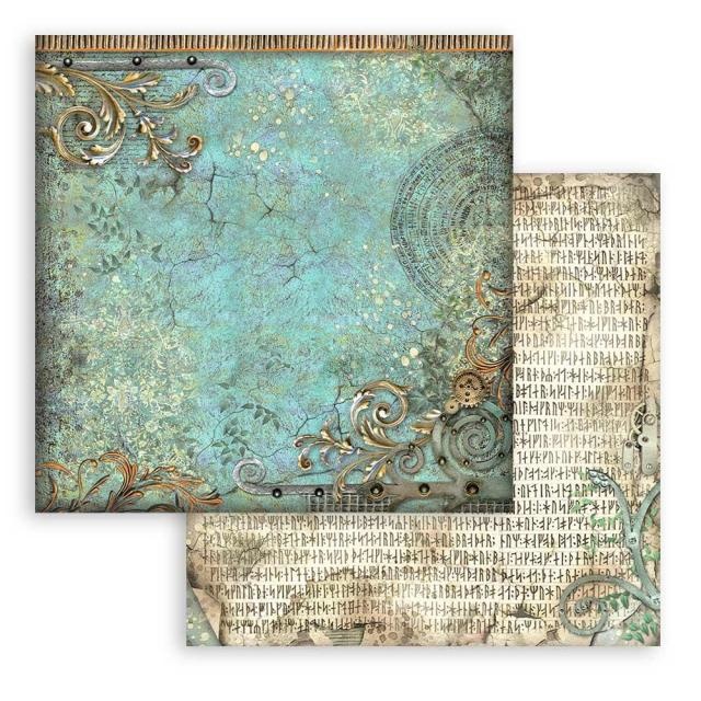 Stamperia Scrapbooking Double face sheet - Magic Forest corners