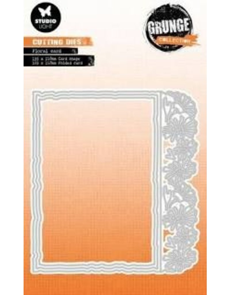 Studio Light SL Cutting Die Floral card Grunge collection nr.501