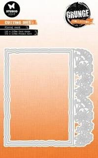 Studio Light SL Cutting Die Floral card Grunge collection nr.501