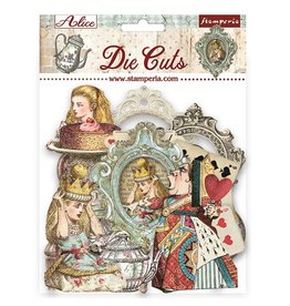 Stamperia Die cuts assorted - Alice Forever