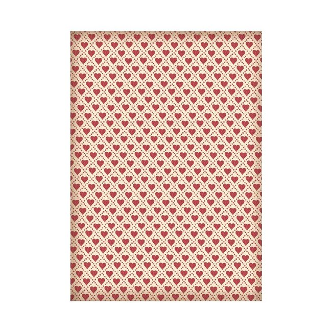 Stamperia Selection 8 Rice paper A6 backgrounds - Alice Forever