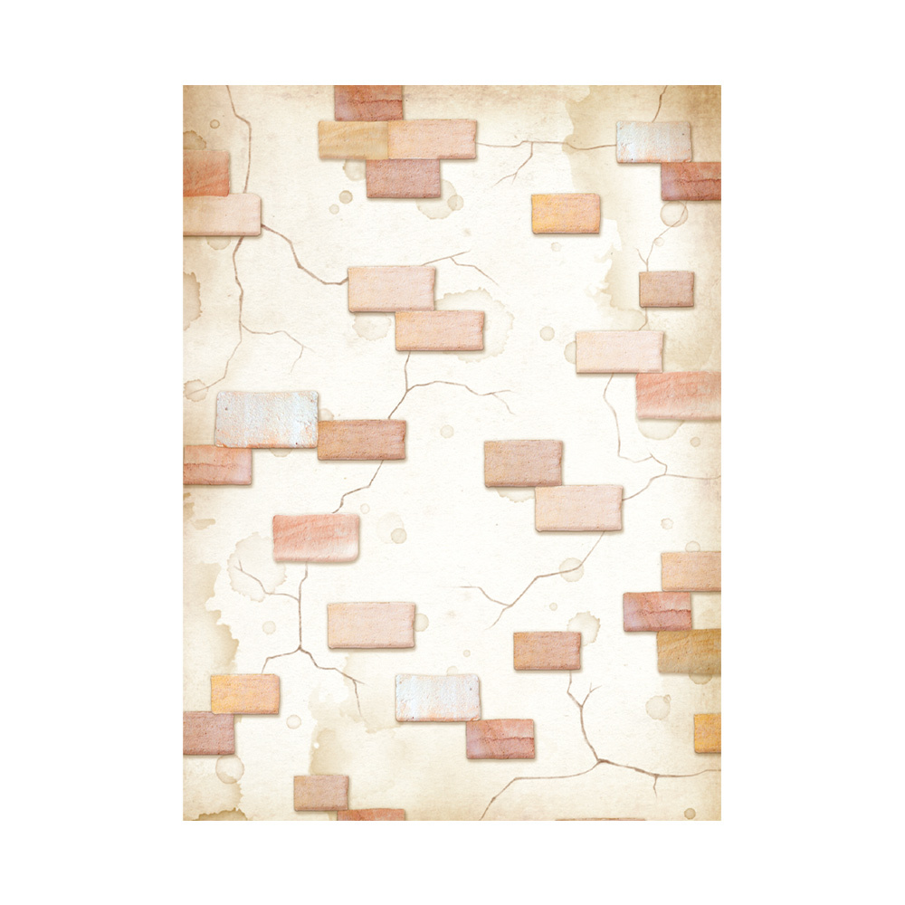 Stamperia Selection 8 Rice paper A6 backgrounds - Create Happiness Oh lá lá