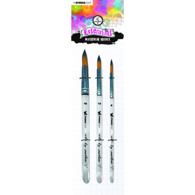 Studio Light ABM Watercolor brushes Set of 3 Essentials nr.04