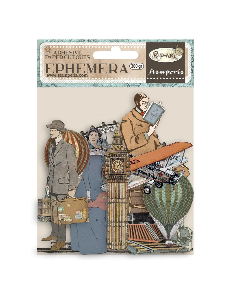 Stamperia Ephemera  - Around the world