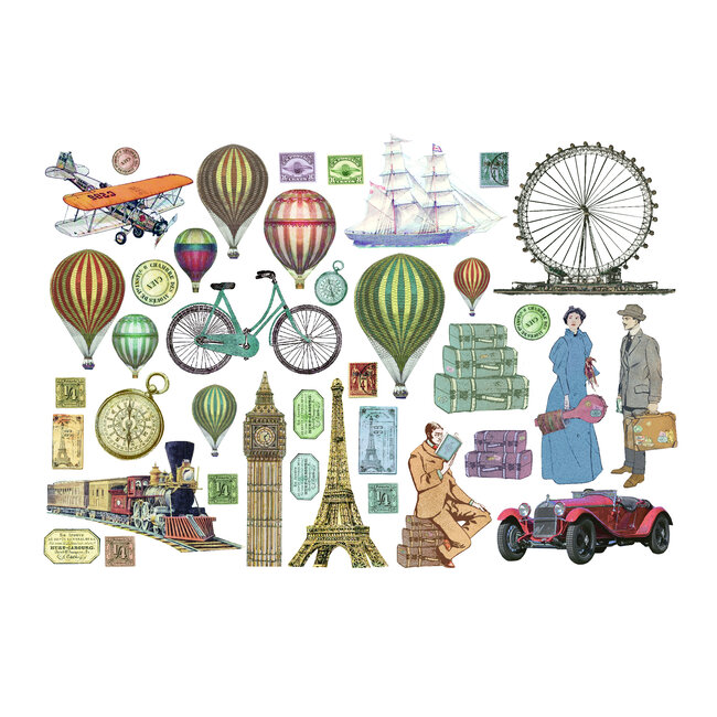 Stamperia Ephemera  - Around the world