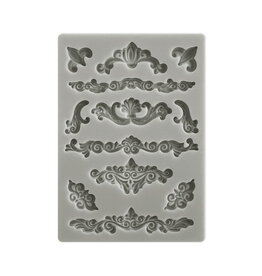 Stamperia Silicon mold A6 - Sunflower Art corners and embellishments