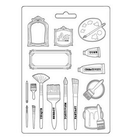 Stamperia Soft Mould A5 - Sunflower Art brushes