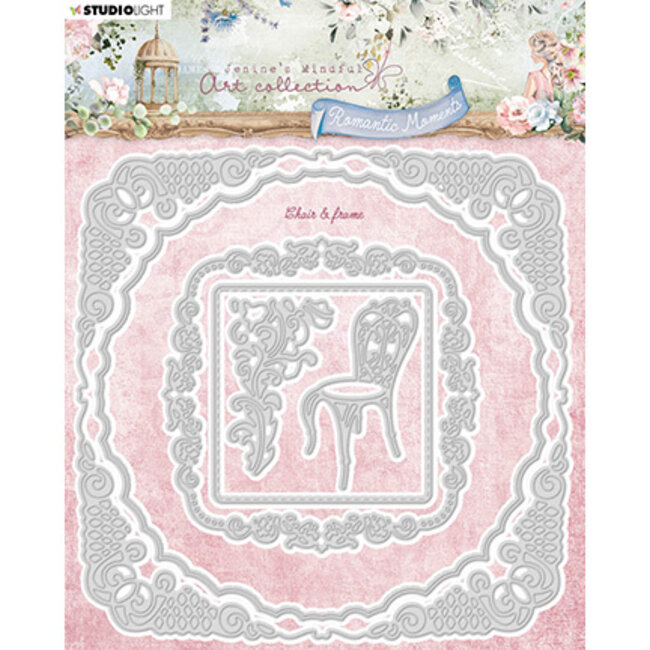 Studio Light JMA Cutting Die Chair & frame Romantic Moments nr.572