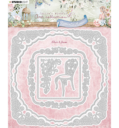 Studio Light JMA Cutting Die Chair & frame Romantic Moments nr.572