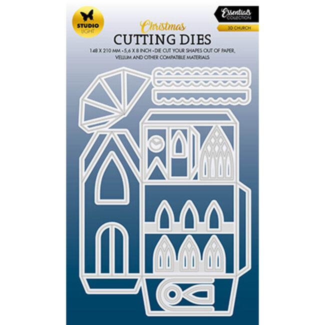 Studio Light SL Cutting Dies 3D Church Essentials nr.551