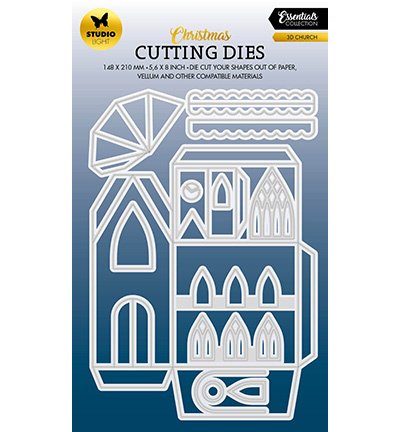 Studio Light SL Cutting Dies 3D Church Essentials nr.551