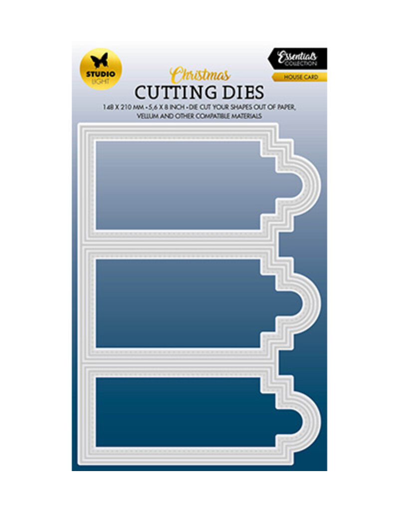 Studio Light SL Cutting Dies House card Essentials nr.552