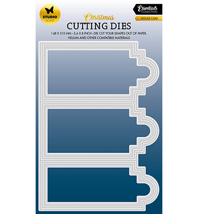 Studio Light SL Cutting Dies House card Essentials nr.552
