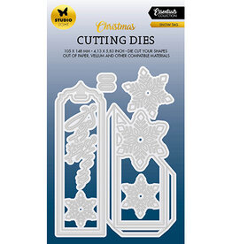 Studio Light SL Cutting Dies Snow tag Essentials nr.555