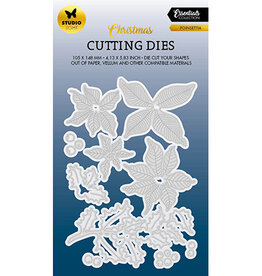 Studio Light SL Cutting Dies Poinsettia Essentials nr.556