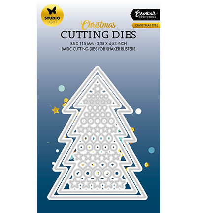 Studio Light SL Cutting Dies Christmas tree Essentials nr.559