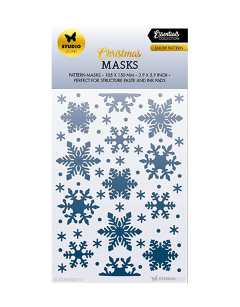 Studio Light SL Mask Snow pattern Essentials nr.213