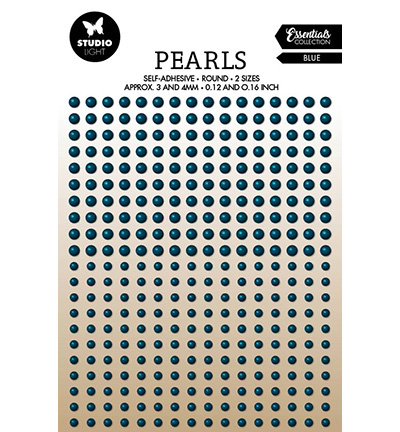Studio Light SL Self-adhesive Pearls Blue pearls Essentials nr.26