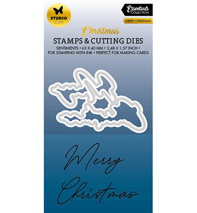 Studio Light SL Stamps & Cutting dies Merry Christmas Essentials nr.60