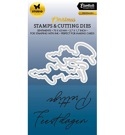Studio Light SL Stamps & Cutting dies Feestdagen Essentials nr.61