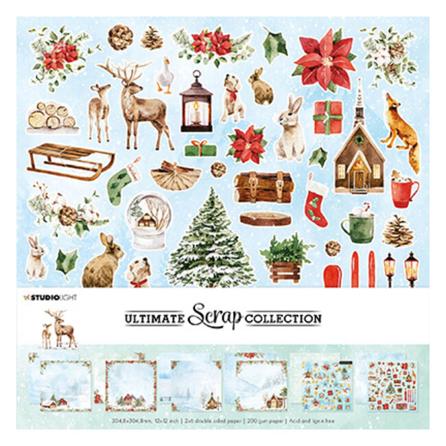 Studio Light SL Paper Set Christmas Ultimate scrap collection nr.29
