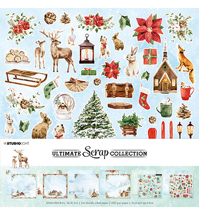 Studio Light SL Paper Set Christmas Ultimate scrap collection nr.29