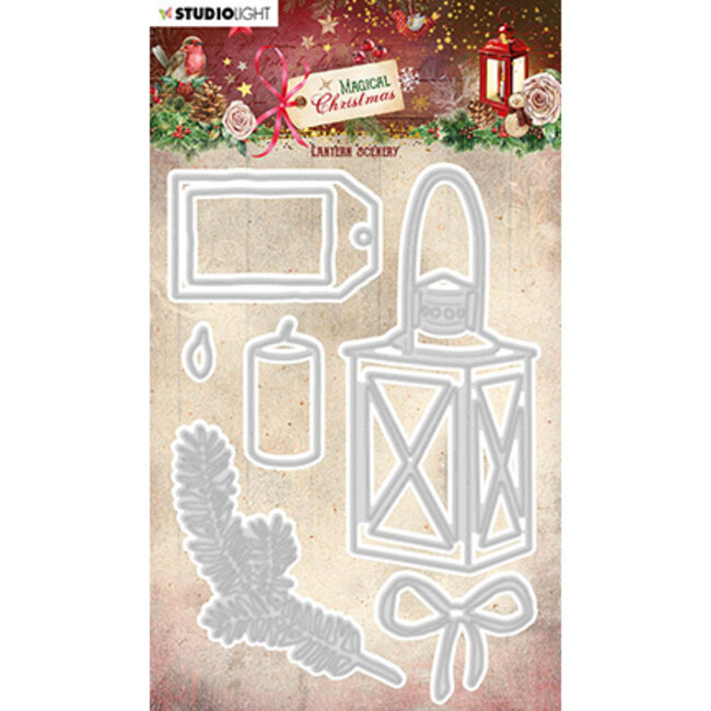 Studio Light SL Cutting Die Lantern scenery Magical Christmas nr.691