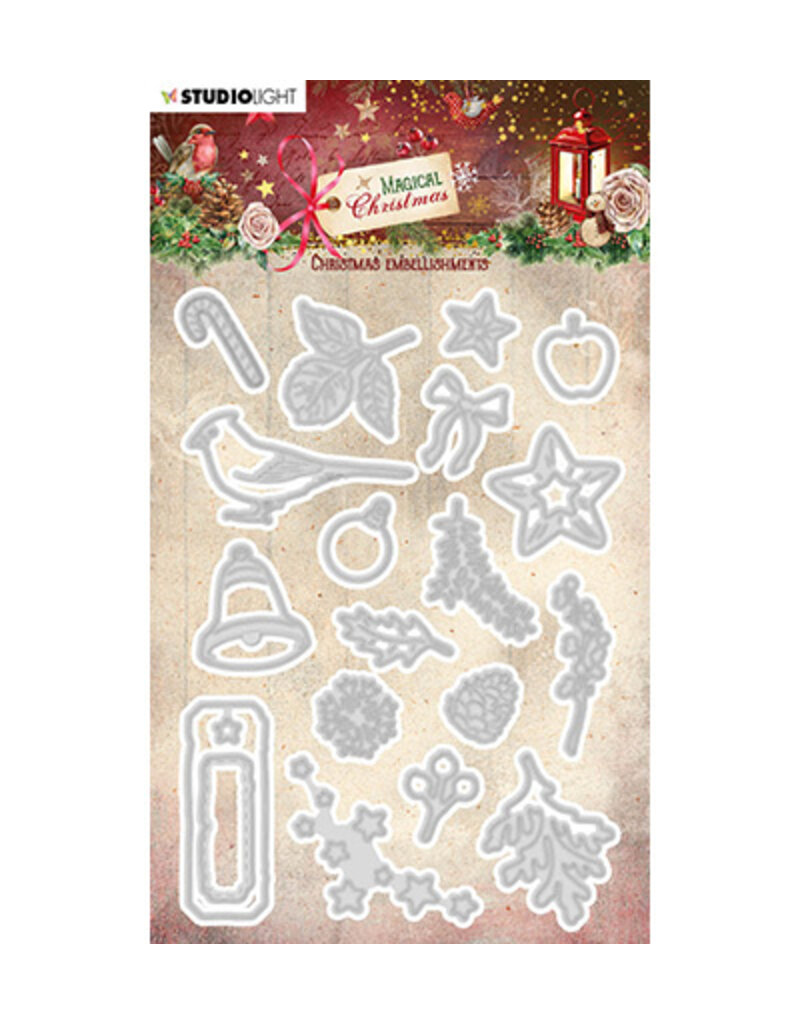 Studio Light SL Cutting Die Christmas embellishments Magical Christmas nr.692