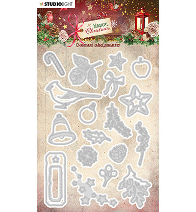 Studio Light SL Cutting Die Christmas embellishments Magical Christmas nr.692