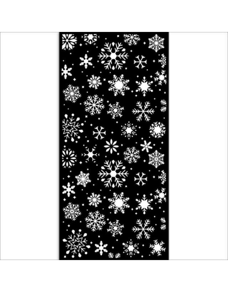 Stamperia Thick stencil cm 12X25 - Snowflakes