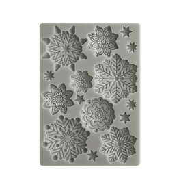 Stamperia Silicon mold A6 - Snowflakes