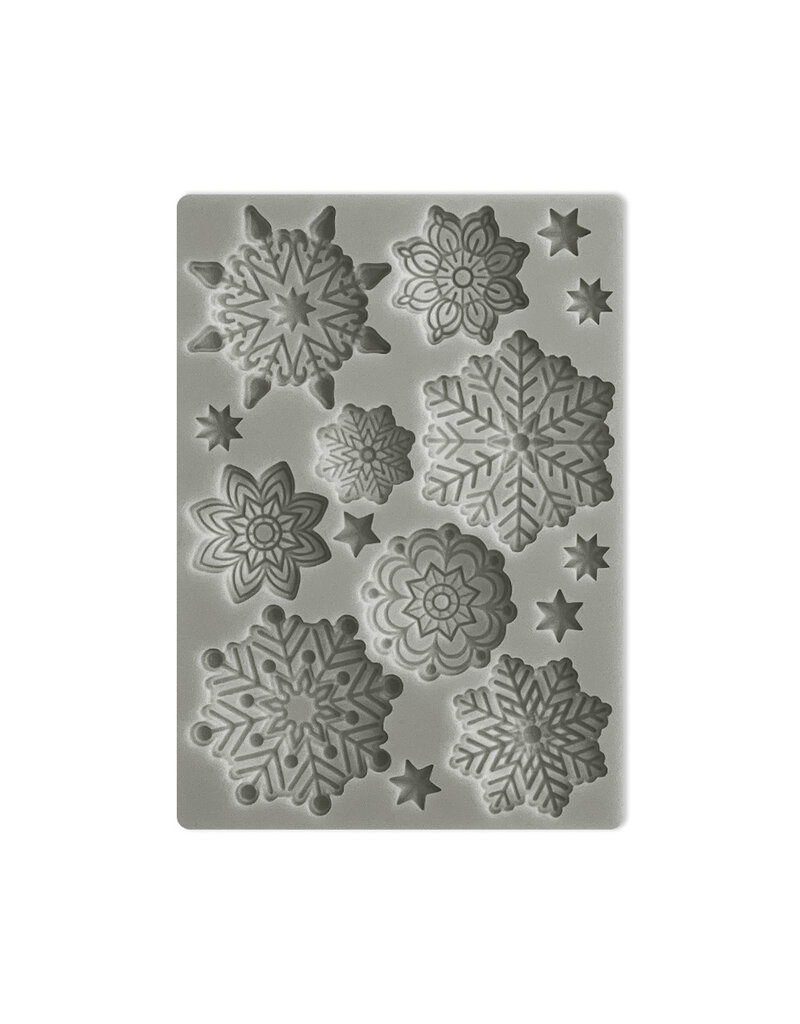 Stamperia Silicon mold A6 - Snowflakes