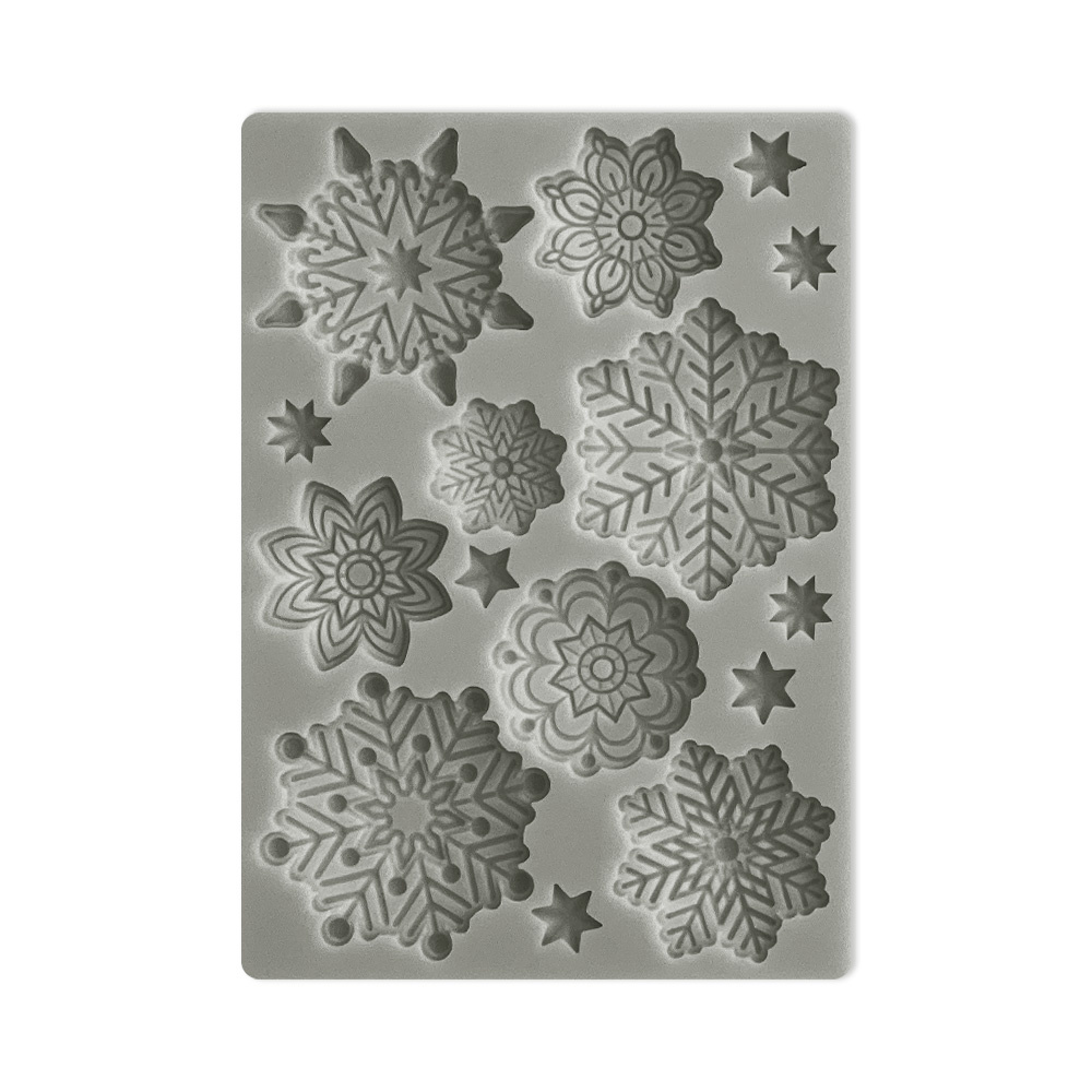 Stamperia Silicon mold A6 - Snowflakes