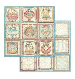 Stamperia Scrapbooking Double face sheet - Christmas Greetings tags