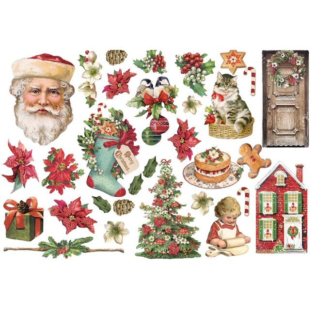 Stamperia Ephemera  - Classic Christmas