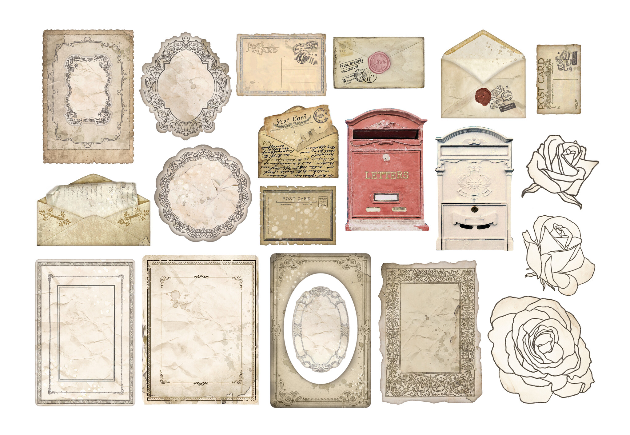 Stamperia  Ephemera  - Create Happiness Christmas letters