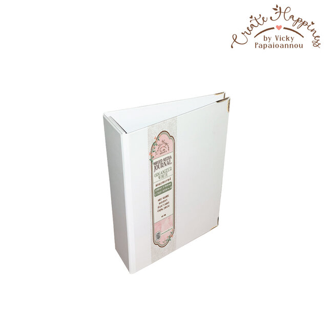 Stamperia  Create Happiness Organizer for notebooks A6 in paper  with 4 metal corners