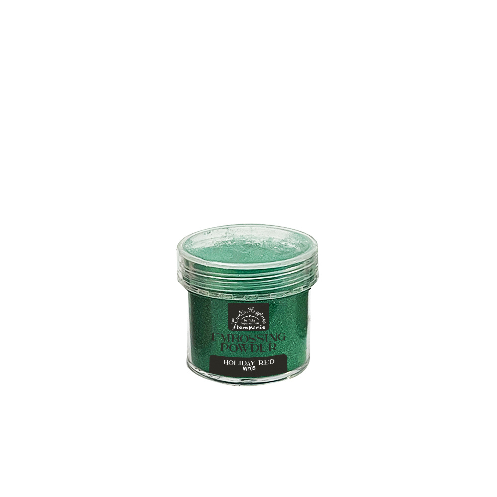 Stamperia Create Happiness Embossing Powder Gr 18 - Holiday Green