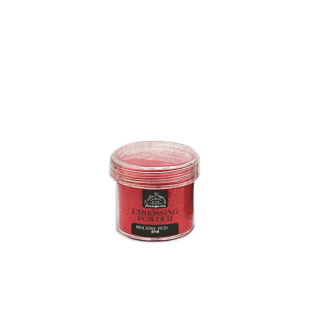 Stamperia Create Happiness Embossing Powder Gr 18 - Holiday Red