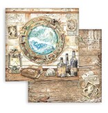 Stamperia Scrapbooking Pad 10 sheets cm 30,5x30,5 (12"x12") - Songs of the Sea