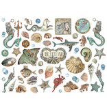 Stamperia Die cuts assorted - Songs of the Sea creatures