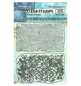 Stamperia Acrylic stamp cm 14x18 - Songs of the Sea double texture