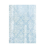 Stamperia Selection 8 Rice paper A6 backgrounds - Blue Land
