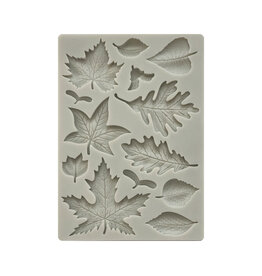 Stamperia Silicon mold A5 - Woodland leaves