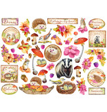 Stamperia Die cuts assorted - Woodland