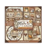 Stamperia Scrapbooking Pad 22 sheets cm 30,5x30,5 (12"x12") Single face - Coffee and Chocolate